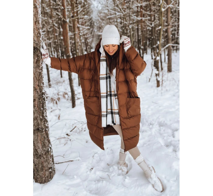 Dámska bunda ANNIKA hnedá FashionStreet TY2471