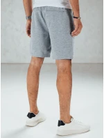 Pánské šedé teplákové šortky Dstreet model 21987829 - FashionStreet