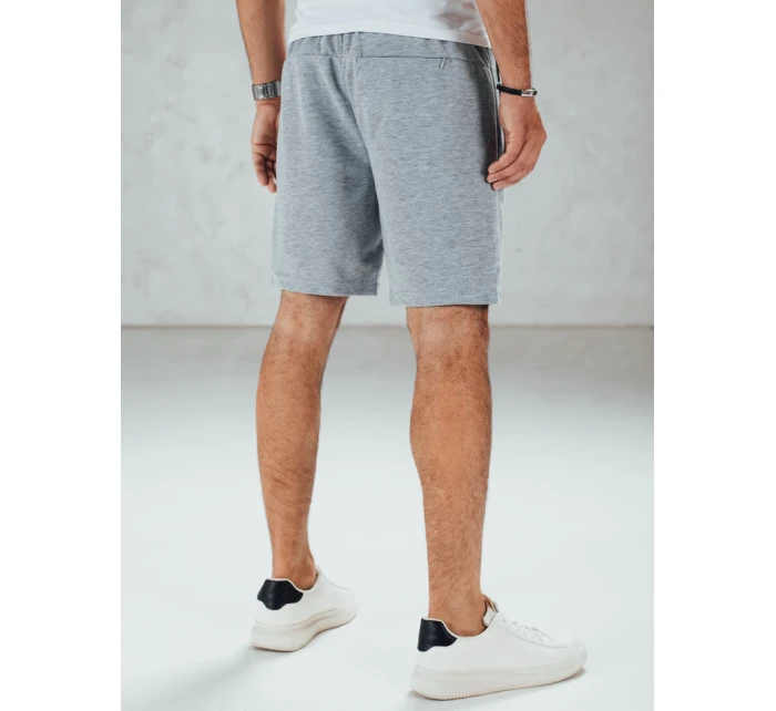 Pánské šedé teplákové šortky Dstreet model 21987829 - FashionStreet