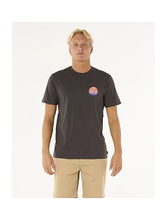 Tričko RIP CURL Wettie Passage Icon Tee, čierne