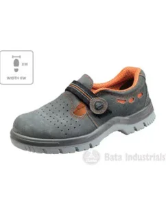 U tmavě šedé sandály model 19451917 - Bata Industrials