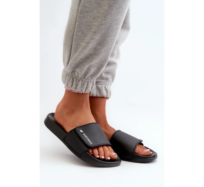 Damskie Klapki 4FMM00FFLIF031A-20S Czarne