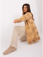 Sweter AT SW model 19011872 beżowy - FPrice Sweter AT SW model 19011872 beżowy - FPrice