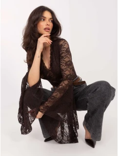 Bluzka PM BZ model 21836703 ciemny brązowy - FPrice