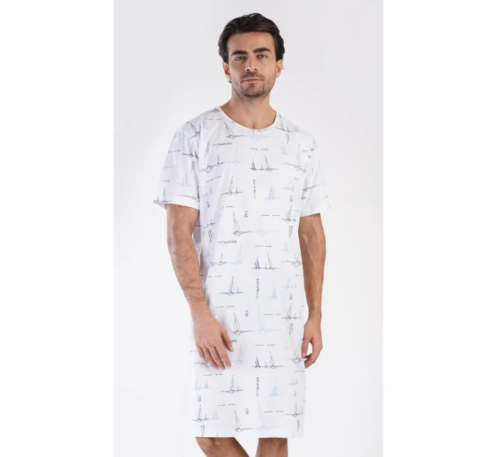 Pánská noční košile s krátkým rukávem model 19710131 - Vienetta MAN