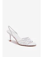 Sandále na podpätku model 227439 Krok vo veľkom štýle