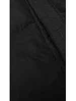 Čierna dámska prešívaná vesta S'West (B8223-1)