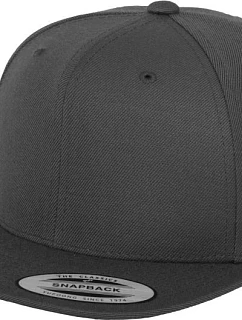 Flexfit 6089M 6-panelová snapbacková čiapka 55.6089 tmavošedá