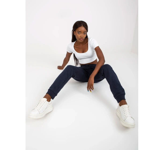 Tepláky B model 17537880 tmavě modrá - FPrice Tepláky B model 17537880 tmavě modrá - FPrice