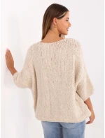 Jumper IT SW 7703.70 světle béžový Jumper IT SW 7703.70 světle béžový