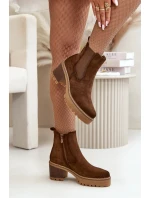 Topánky na podpätku model 199293 Step in style Topánky na podpätku model 199293 Step in style