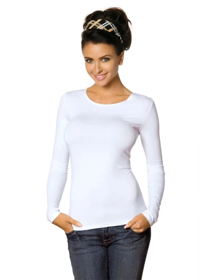 Dámske tričko Manati long white plus - BABELL