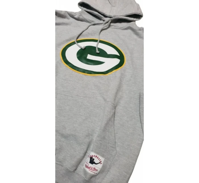 Mitchell & Ness Team Logo Hoody Green Bay Pacers M HDSSINTL1052-GBPGREY pánska mikina s kapucňou