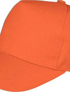 Result Headwear RC 084X 5-panelová čiapka s kšiltom 28.084X oranžová