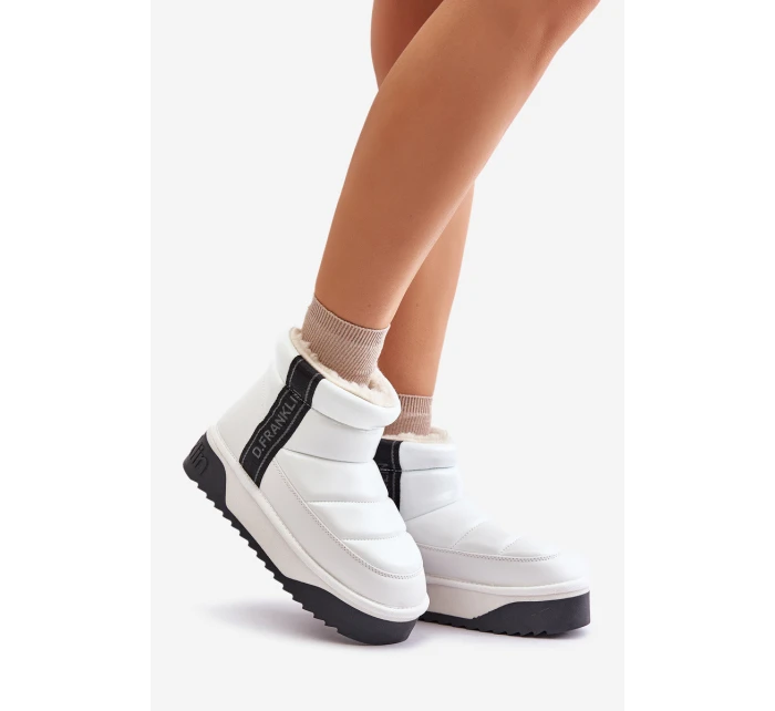 Nízké Sněhové Boty Na Podešvi Bílé model 21677322 - D.Franklin