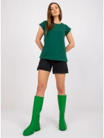 Tričko RV TS 4833.28P tmavo zelená