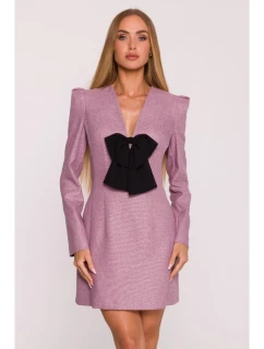 šaty s výstřihem do V model 21295858 - Moe