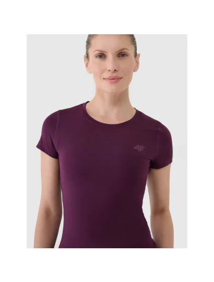 Dámske tréningové tričko regular rýchloschnúce 4F 4FRSS25TFTSF1235-50S