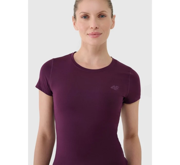 Dámske tréningové tričko regular rýchloschnúce 4F 4FRSS25TFTSF1235-50S