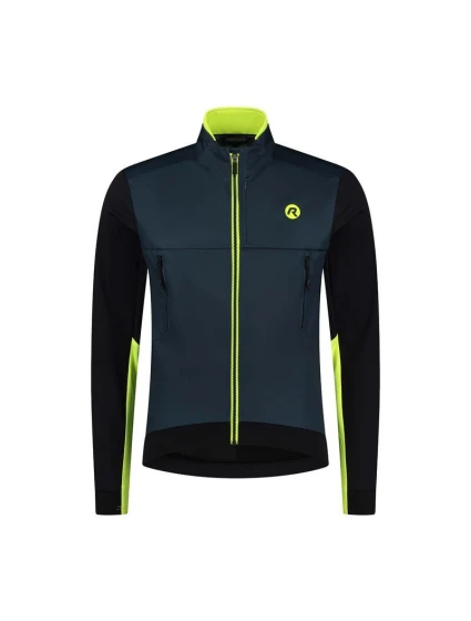 Rogelli zimná bunda CADENCE modro-čierna-fluor XL