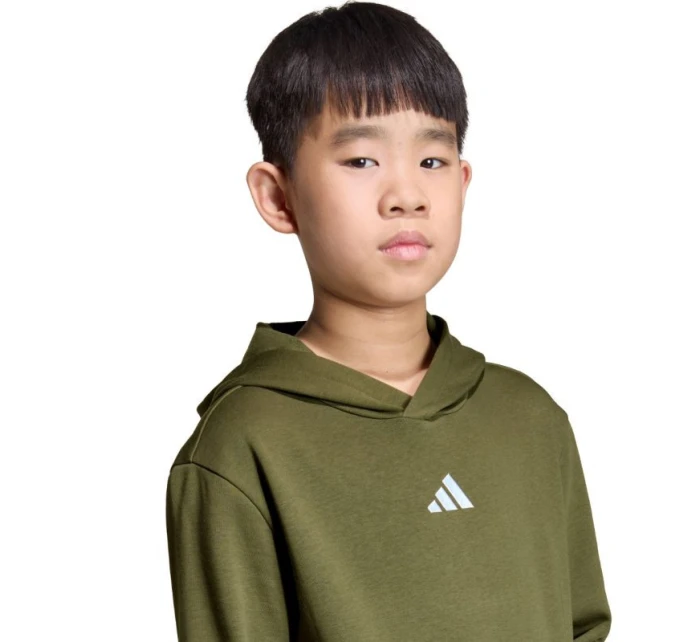 Detská mikina adidas Essentials 225 olive KS0367