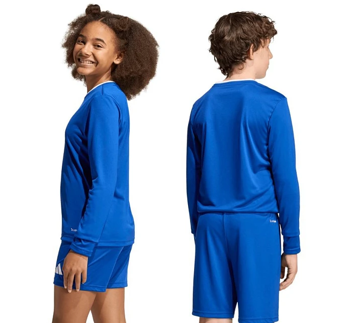 Adidas Entrada 26 Detské tričko s dlhým rukávom Blue KF5886
