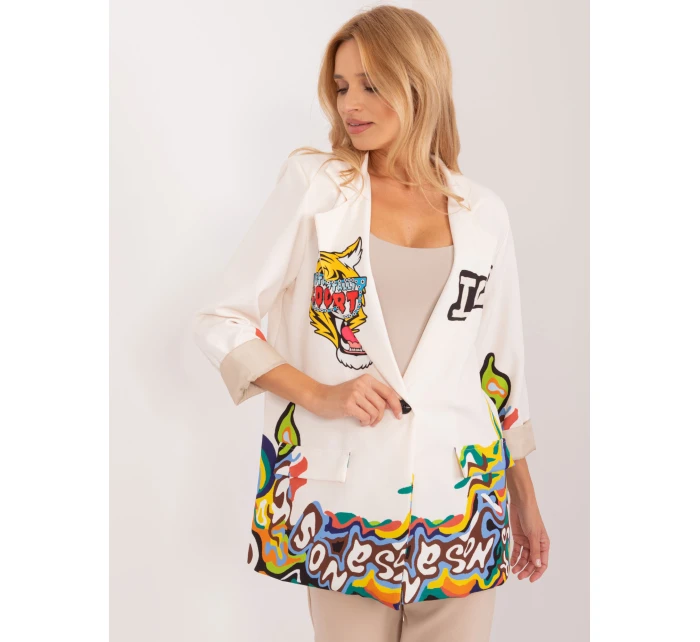 Marynarka DHJ MA 18525 model 21217543 ecru - FPrice