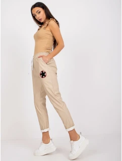 Spodnie DHJ SP model 21271925 beżowy - FPrice