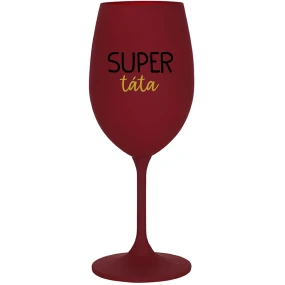 SUPER DAD - bordový pohár na víno 350 ml