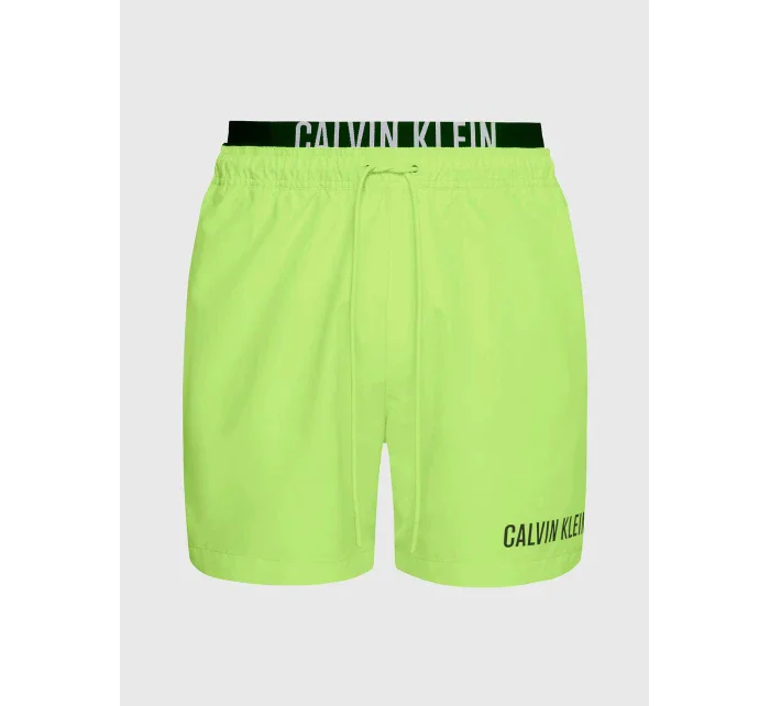 Pánske plavky MEDIUM DOUBLE WB KM0KM00992 M0T Non-New Yellow - Calvin Klein
