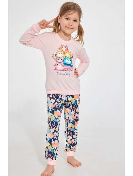 Detské pyžamo pre dievčatá KIDS DR 594/210 FRIENDSHIP