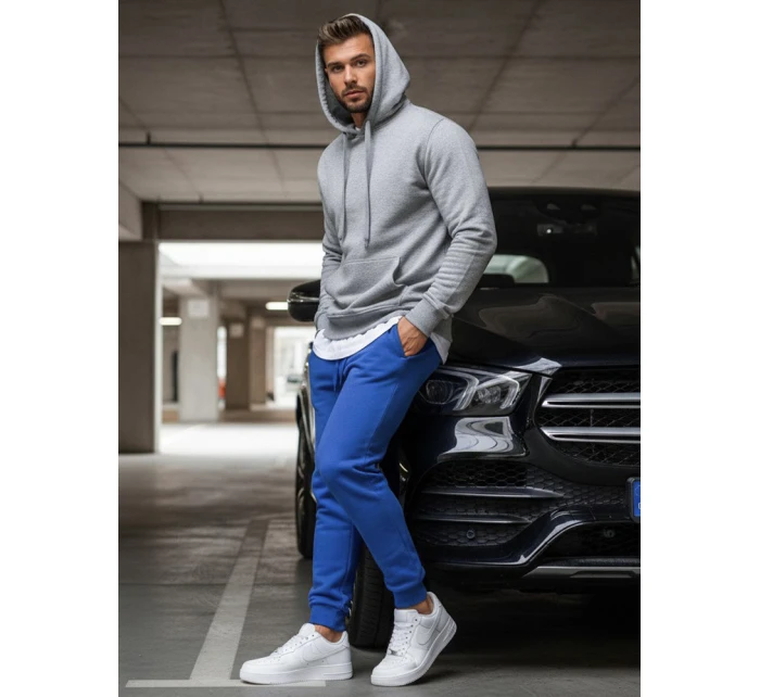 Pánské modré tepláky Dstreet model 21962565 - FashionStreet Pánské modré tepláky Dstreet model 21962565 - FashionStreet