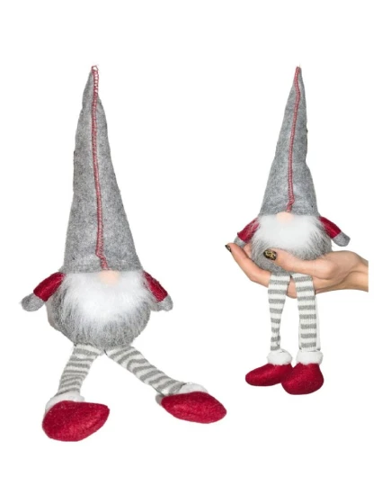 DEKORATÍVNY TRPASLÍK 30+15CM SIVÝ DEKORATÍVNY TRPASLÍK 30+15CM SIVÝ