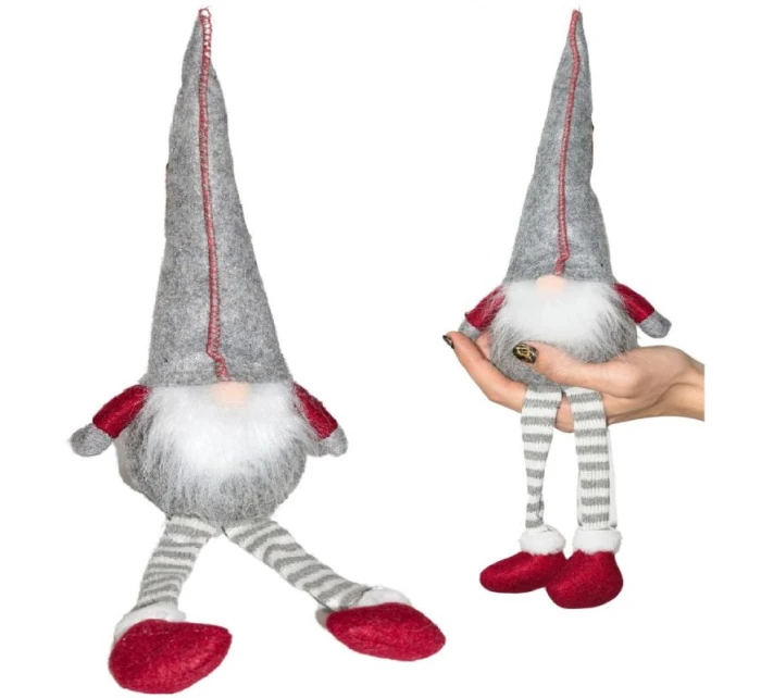 DEKORATÍVNY TRPASLÍK 30+15CM SIVÝ DEKORATÍVNY TRPASLÍK 30+15CM SIVÝ