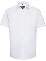 Košile s krátkým rukávem, vzor rybí kost 11. white model 22476040 - Russell Athletic Košile s krátkým rukávem, vzor rybí kost 11. white model 22476040 - Russell Athletic