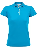 SOL'S Performer Women Dámske športové polo tričko z piké 25.1198 aqua