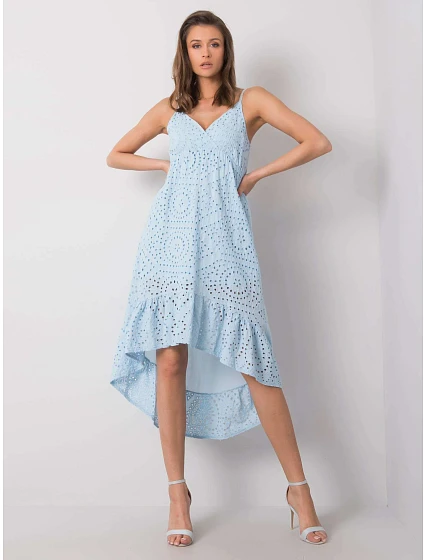 Šaty TW SK BI model 17452330 světle modrá - FPrice Šaty TW SK BI model 17452330 světle modrá - FPrice