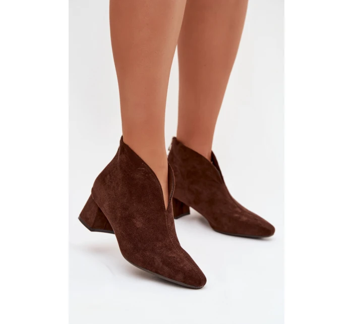 Topánky na podpätku model 223589 Step in style