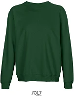 SOL'S Columbia Unisex mikina 25.3814 fľaškovozelená