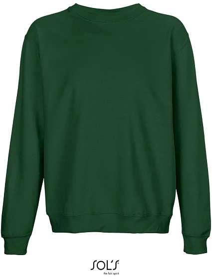 SOL'S Columbia Unisex mikina 25.3814 fľaškovozelená