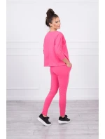 Sada s potiskem Queen fuchsia Sada s potiskem Queen fuchsia