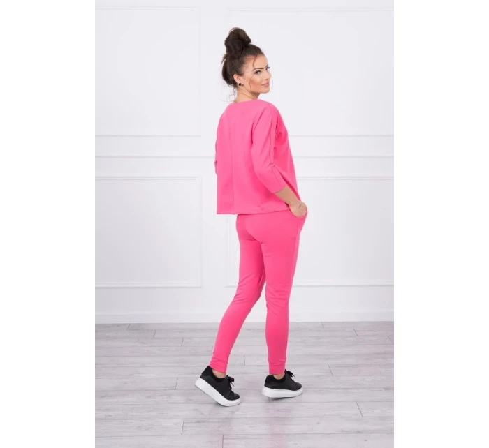 Sada s potiskem Queen fuchsia Sada s potiskem Queen fuchsia