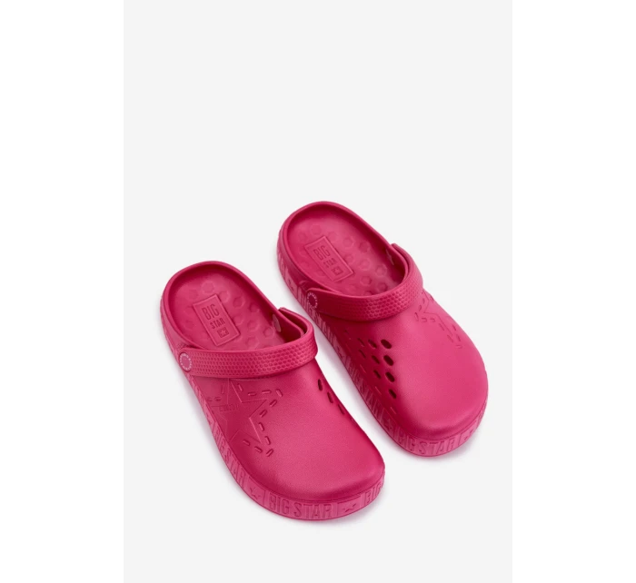 Dámské chodáky z pěny Big Star TT274A082 Fuchsiová