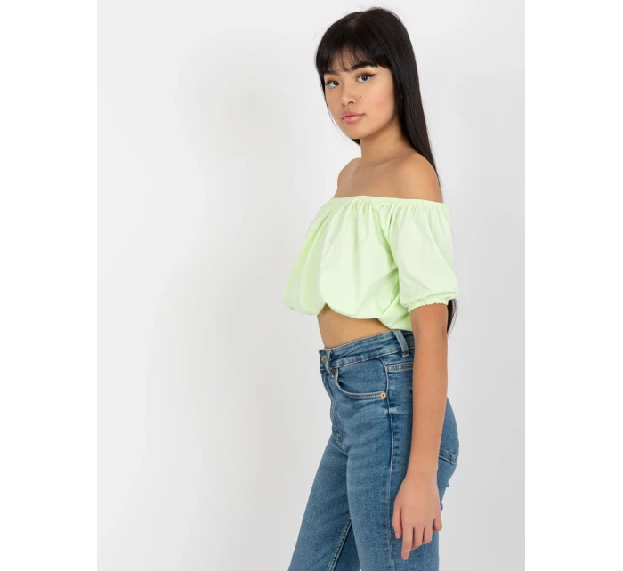 Dámska blúzka EM BZ HS 20 257.40x mentolová - FPrice