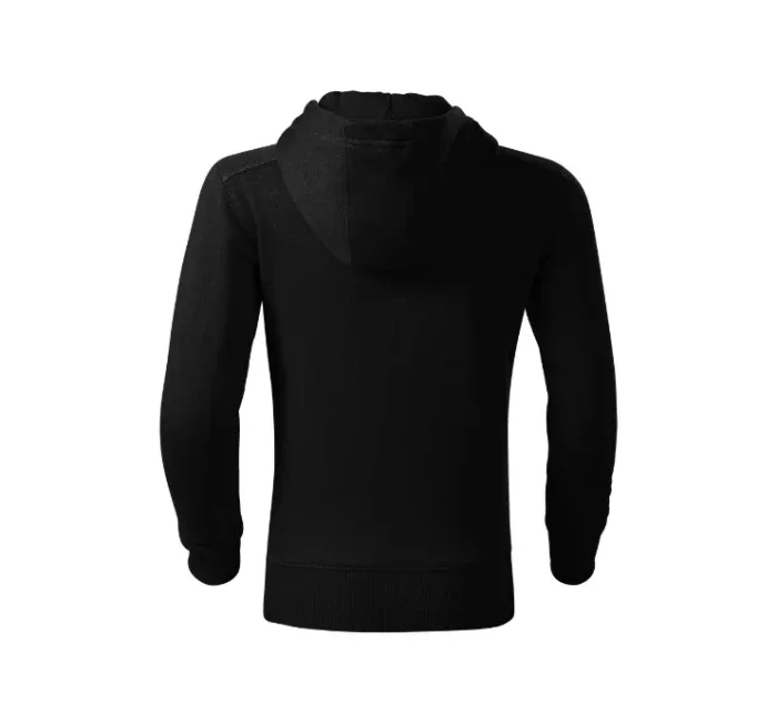 Trendy mikina na zips pre deti čierna