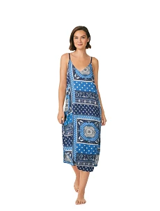 Dámska nočná košeľa YI60015 454 modrá - DKNY