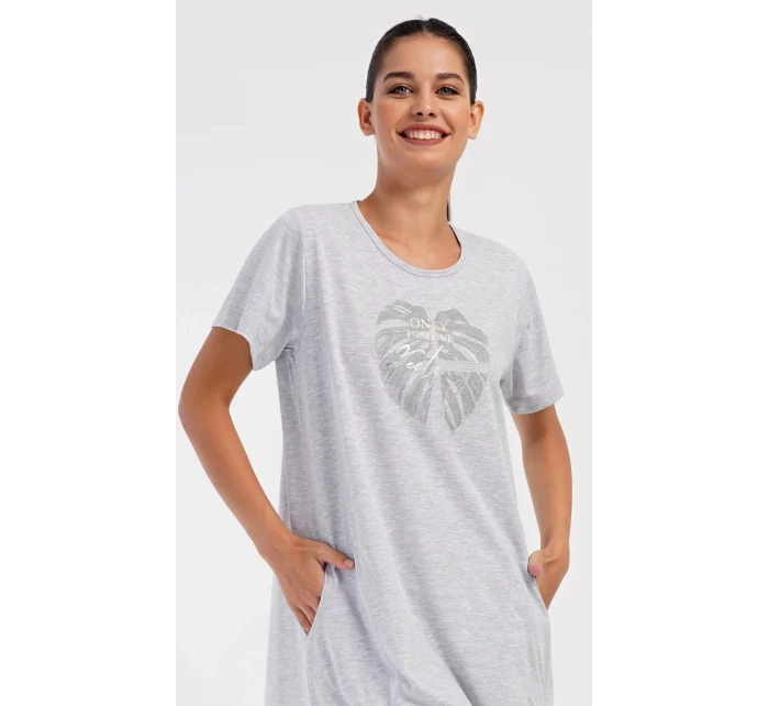 Domácí šaty s krátkým rukávem model 21129969 - Vienetta