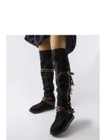 Čižmy na klinovom podpätku model 205788 Solea