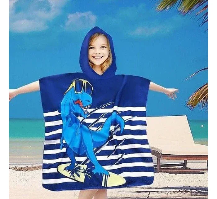 PončoBavlnené svetové detské plážové pončo s kapucňou 60x60 PončoBavlnené svetové detské plážové pončo s kapucňou 60x60