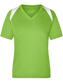 JN Dámské běžecké tričko 02.0 lime green/white model 22486551 - Daiber